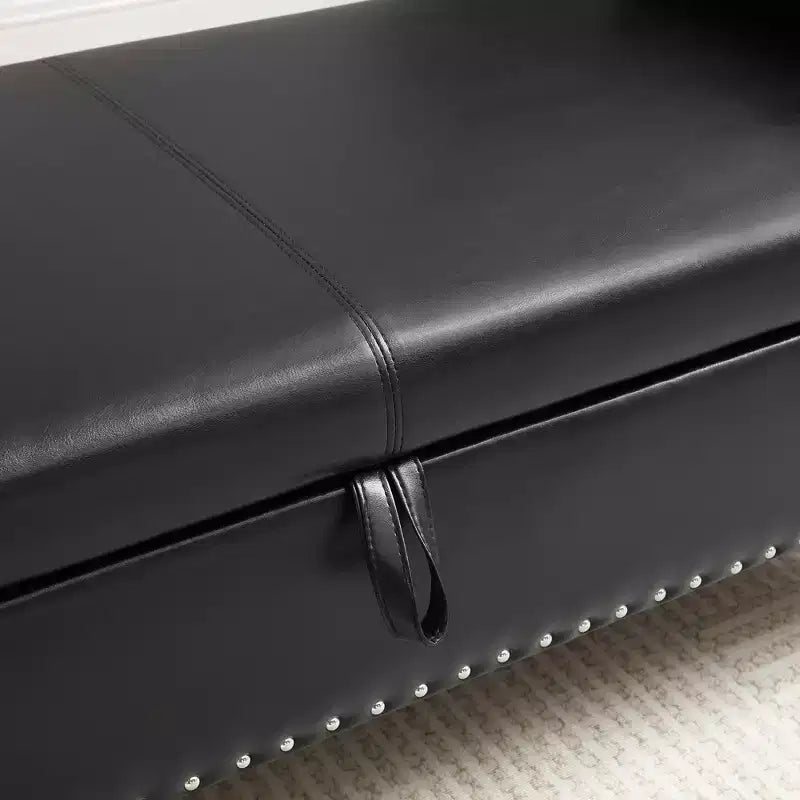 63 Storage Bench with Button Tufted & Pillow Velvet Upholstered End of Bed Bench with Wood Legs Entryway Bench for Living Room, Bedroom