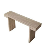 60IN Rustic Farmhouse Console Table, Narrow Entryway Table Distressed Wood Finish Sofa Side Table for Living Room, Hallway