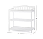 Crib and Changing Table Nursery Set, 3-Piece, Includes 4-in-1 Convertible Crib and Changing Table