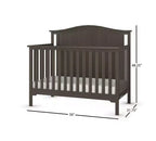Crib and Changing Table Nursery Set, 3-Piece, Includes 4-in-1 Convertible Crib and Changing Table