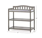 Crib and Changing Table Nursery Set, 3-Piece, Includes 4-in-1 Convertible Crib and Changing Table