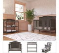 Crib and Changing Table Nursery Set, 3-Piece, Includes 4-in-1 Convertible Crib and Changing Table
