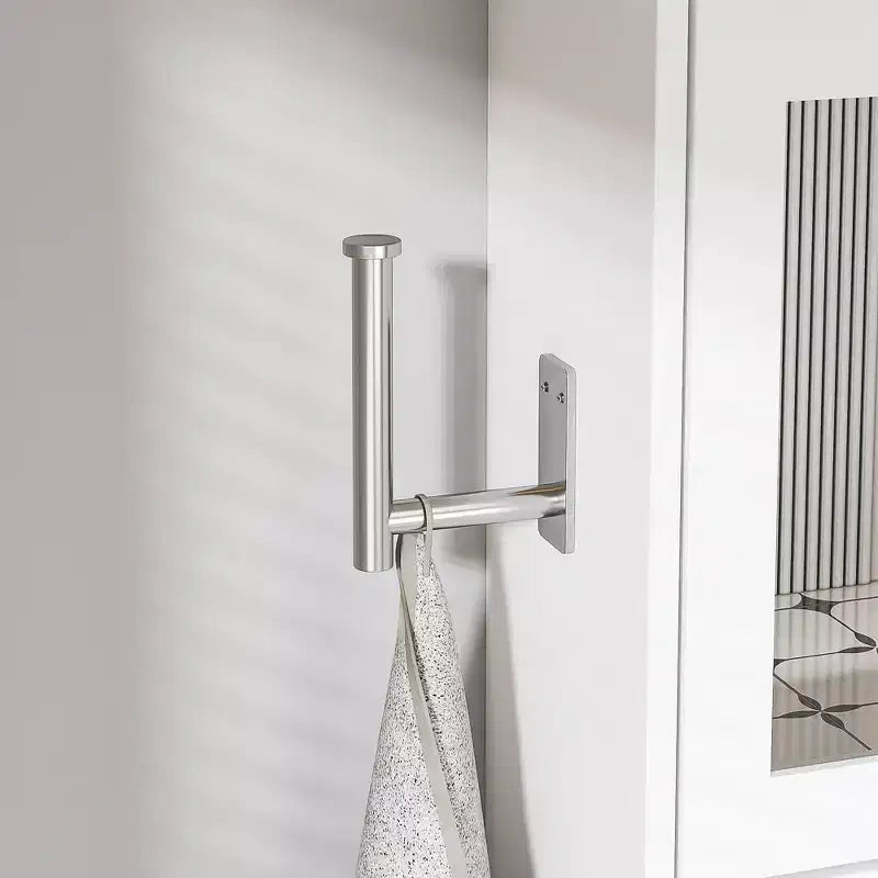 Bathroom Wall Cabinet with Sensor Light, Wall Mounted Medicine Cabinet with Storage Shelves and Towel Bar for Bathroom or Laundry Room, White