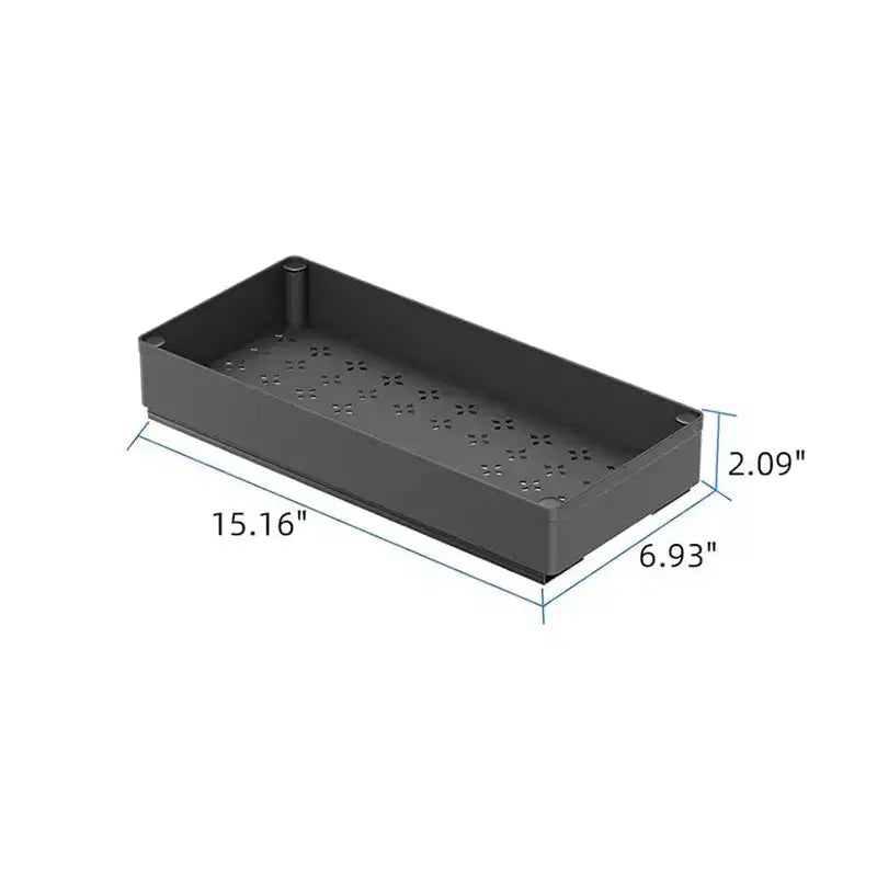 Pull Out Drawers for Cabinets, Slide Out Drawers, Under Sink Organizer Storage Basket for Indoor Home Office Kitchen Cabinet Organization