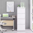 Modern Steel Vertical File Cabinet with Lock