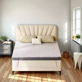 Dyonery 3-Inch Extra Firm Mattress Topper - High-Density Pain Relief Foam Pad with Removable, No-Smell Cover