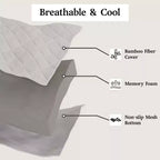 3-Inch Extra Firm Mattress Topper - High-Density Pain Relief Foam Pad with Removable, No-Smell Cover