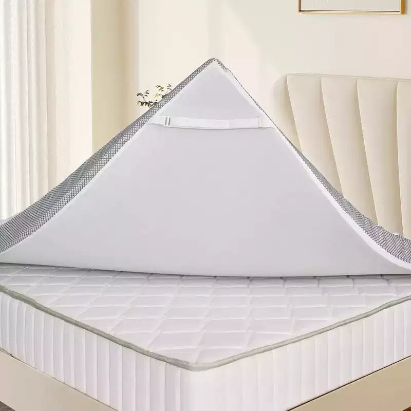 3-Inch Extra Firm Mattress Topper - High-Density Pain Relief Foam Pad with Removable, No-Smell Cover