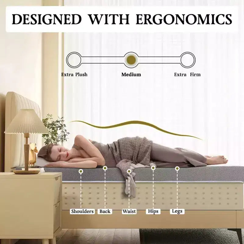 3-Inch Extra Firm Mattress Topper - High-Density Pain Relief Foam Pad with Removable, No-Smell Cover