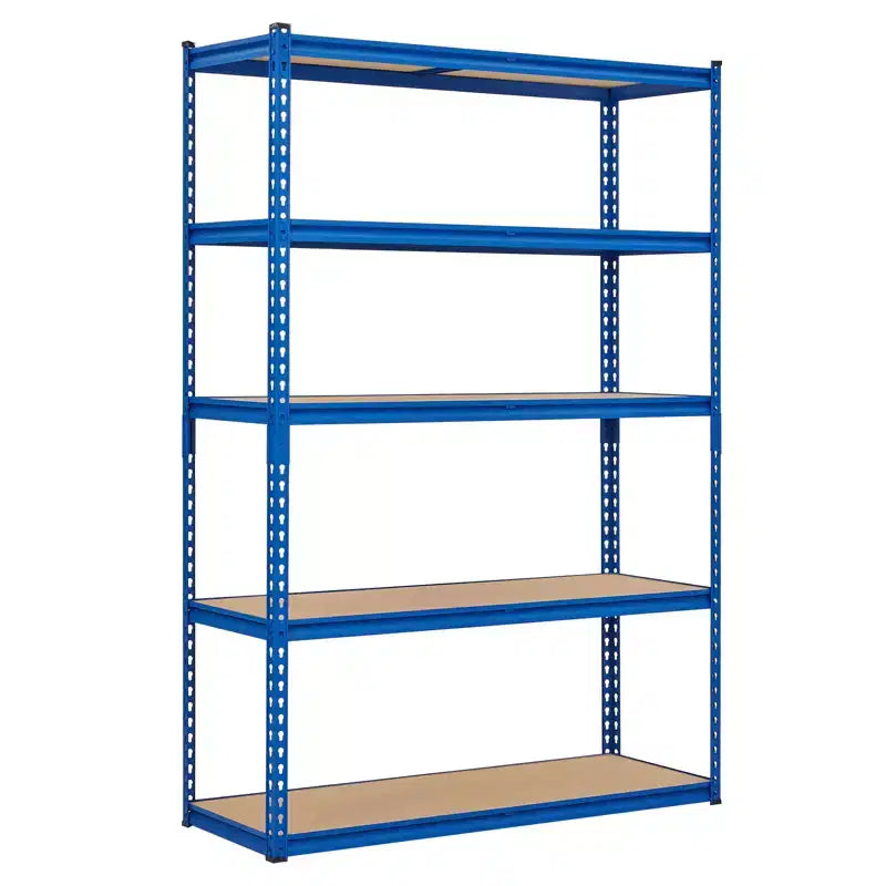 Garage Shelving Unit, 2500 LB Capacity, Adjustable Steel Storage Shelves, Heavy Duty Storage Racks for Basement Warehouse Shop