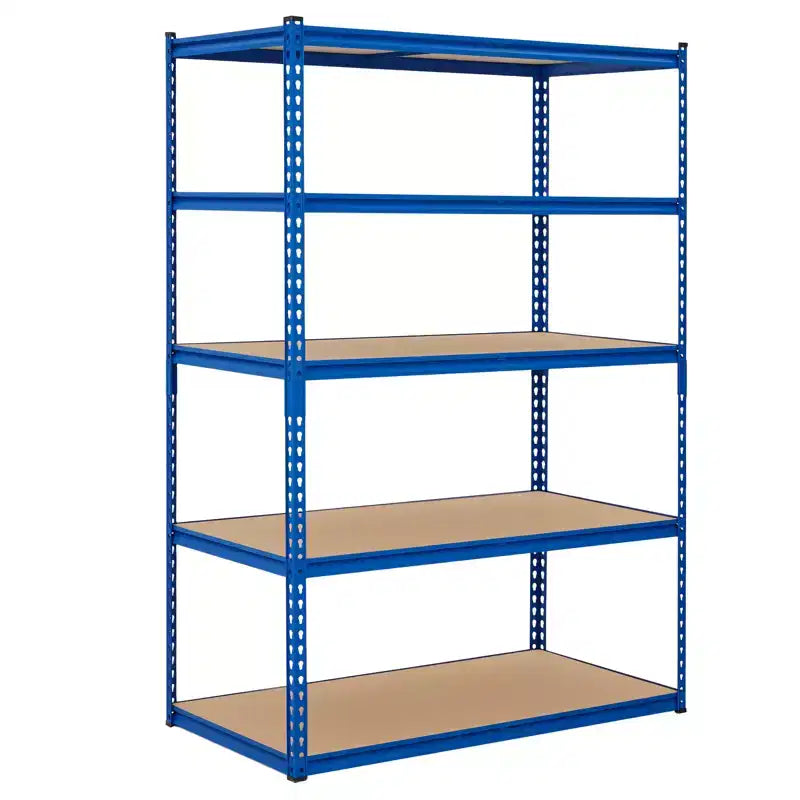 Garage Shelving Unit, 2500 LB Capacity, Adjustable Steel Storage Shelves, Heavy Duty Storage Racks for Basement Warehouse Shop