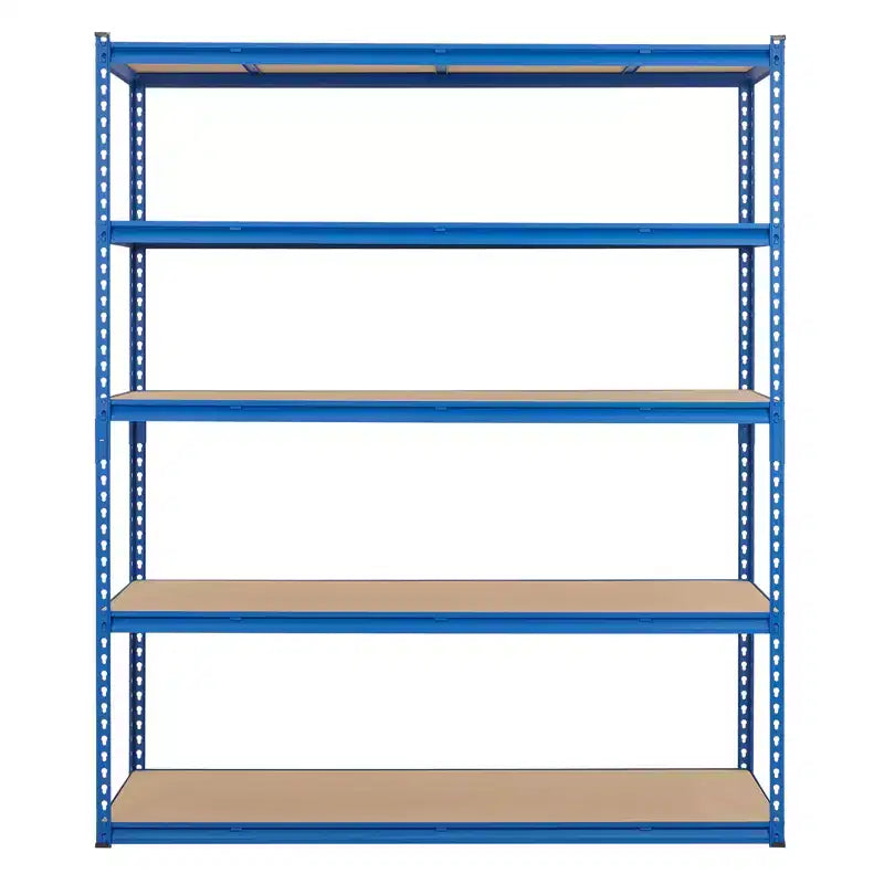 Garage Shelving Unit, 2500 LB Capacity, Adjustable Steel Storage Shelves, Heavy Duty Storage Racks for Basement Warehouse Shop